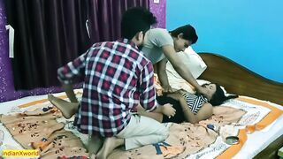 18yo girl sold for first threesome sex! Highest views webseries
