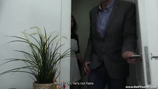 Sell Your GF - Fucked by the husband's boss