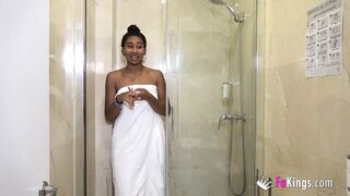Mulatta babe fucks other dudes to spite her sexless BF