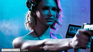 BurningAngel Hot Secret Agent Emma Hix Pounded Hard By A Tiki Hostage