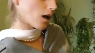 Blonde Office Lesbians
