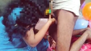 Neha ke devar ne janmdin par lund par cake lagakar chusaya