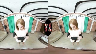 VRLatina - Gorgeous Red Haired Latin Teen With Amazing Ass - VR
