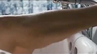 shower bath clit orgasm cum water pressure