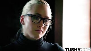 TUSHY Curvy AJ Applegate Punished By Her Boss