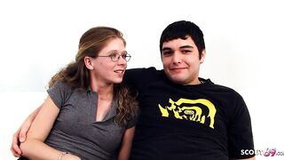 Loser Cuckold Bf Watches His Ginger Nerd Girlfriend Have Sexy With BBC