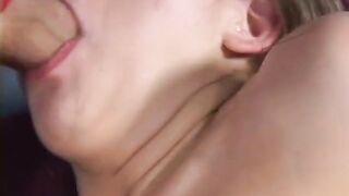 Sexy slut strips and dances on pole before getting fucked