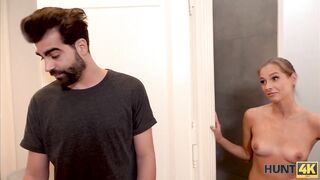 HUNT4K. Babe didnt expect bf would sell her cunt to the stranger