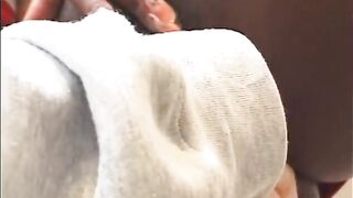 Ebony bastard crazily fucks sexy girl