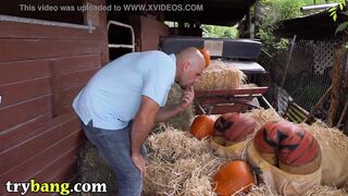 Pumpkin Booty Patch With Rose Monroe and Valentina Jewels