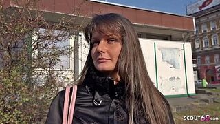 GERMAN SCOUT - ROUGH ANAL FOR TEEN VICTORIA AT CASTING