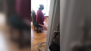 caught him jerking off, I spied on him watching porn till he came