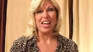 Casting Hot Blonde Mature - Anal Fuck