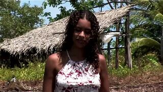 Exotic Hot latina Natasha Gets Fucked In The Sweaty Amazon