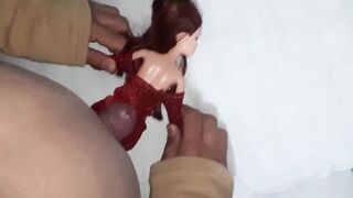 I cum on her super big ass