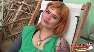 GERMAN SCOUT - REDHEAD TEEN KYLIE GET FUCK AT PUBLIC CASTING