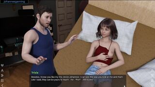 No place like home - she wants me to pay her to touch her boobs.