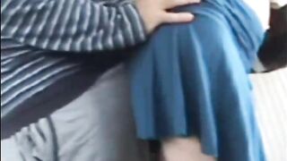 Big Boobs teen Groped on the Bus !