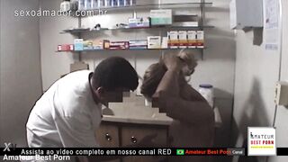 At the pharmacy, the lucky pharmacist