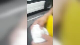 Guy to suck pussy in public