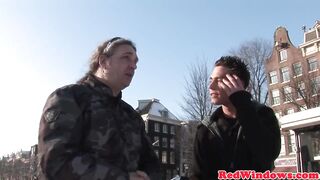 Fine ducth hooker pussyfucked and cumsprayed