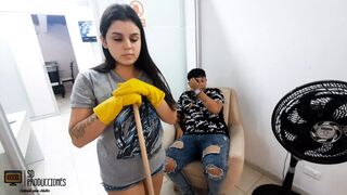 My best friend fucks the housemaid