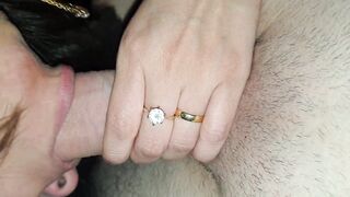 Young slut wife with 2 in hotel