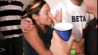 College Fuck Fest Interracial Fucking on Couch during Party