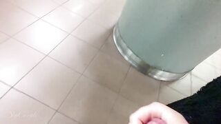 Risky outdoor travel – hand and blowjob in train and airplane