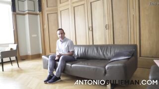 Antonio urinates on a cuckold and his wife and steps on his head