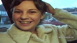 British 19yr Katy wants cock up her ass