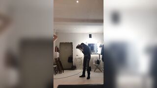 Instagram model films herself in naked photoshoot
