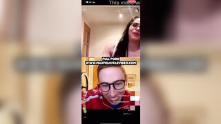 LIVE INSTAGRAM WITH JULIA DE LUCIA TITS ASS PUSSY WITH MAX FELICITAS