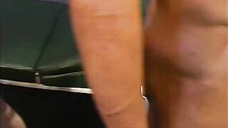 A group of y. get their pussies stretched by a group of large cocks