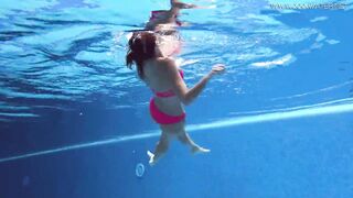 Tiffany Tatum goes swimming with Jack