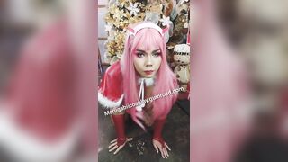 Zerotwo Christmas cosplay