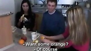 Lucky Guy Fucks 2 Hot Girls