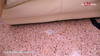 MyDirtyHobby - Amazing teen gets a HUGE CREAMPIE!
