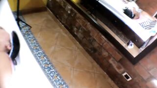 Hot School girlfriend cheating and getting hard fucked