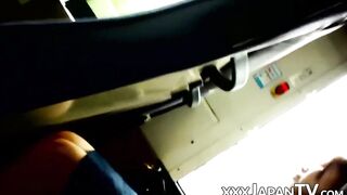 Japanese females groped during public bus ride