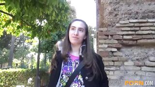 She makes HER FIRST PORNO and loses her virginity in it!
