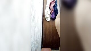 Young indian saali masturbation in bathroom and jija comes