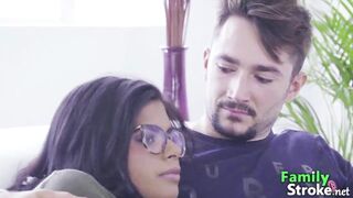 Latina Stepsisters Competing for White Cock: Full Vids FamilyStroke.net