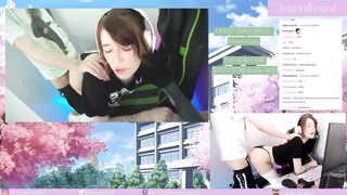Twitch streamer forget to turn off cam caught fucking subscriber FAKETWITCH