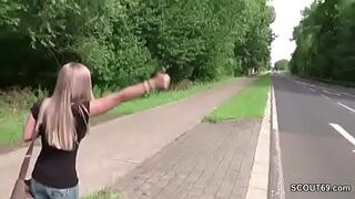 Skinny teen taken and fucked after school
