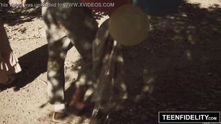 TEENFIDELITY Lily Ford Creampied By A Clown