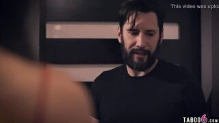 Escort sucks and fucks freak client next to his wife