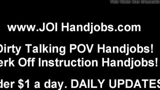 I am wearing a special pair of panties just for you JOI