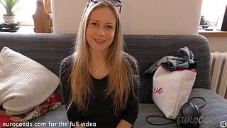 bubbly blonde doing her first ever nude shoot porno casting couch exploited teen girl