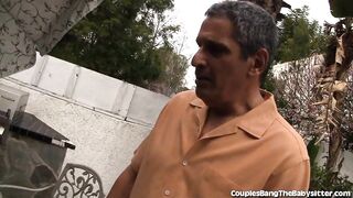 Teen Babysitter Seduced Into Wild Threesome With Horny Couple
